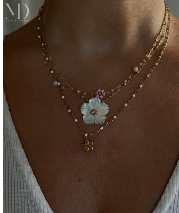 La Mode Florale en Bijoux : Pourquoi Craquer pour les Bagues et Colliers Fleuris en 2025 ?