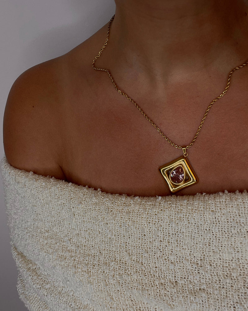 Collier Prisma Rose