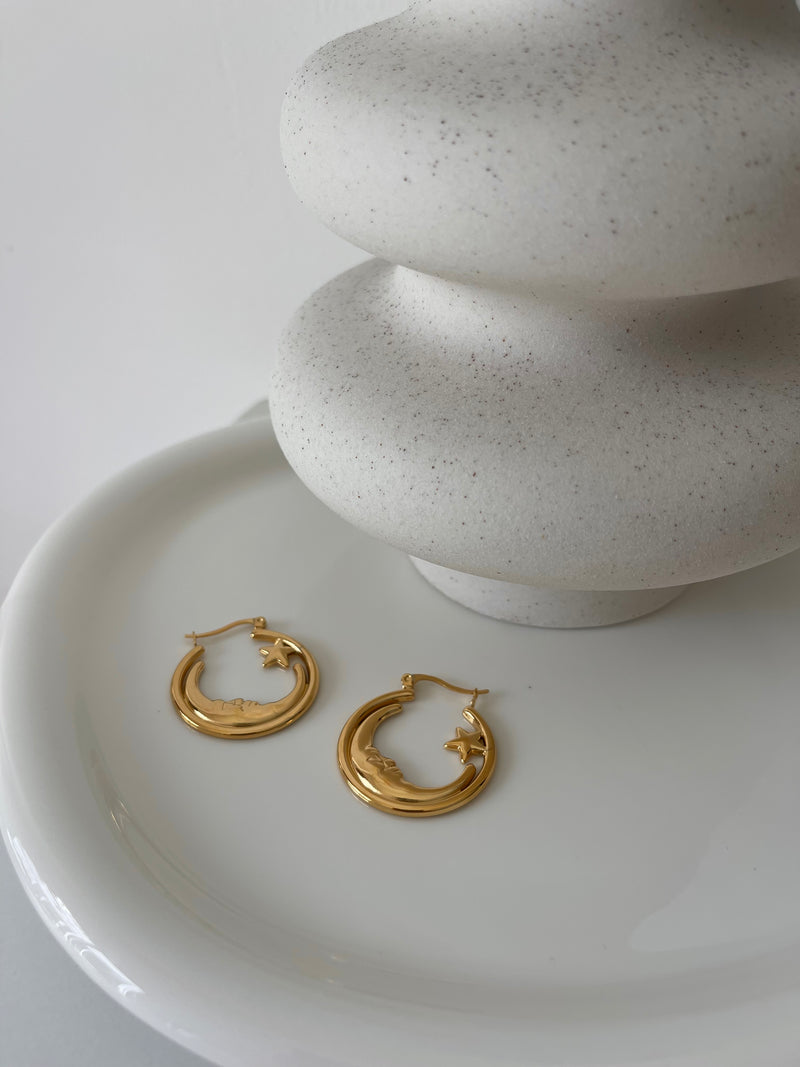 Boucles d’oreilles Luna