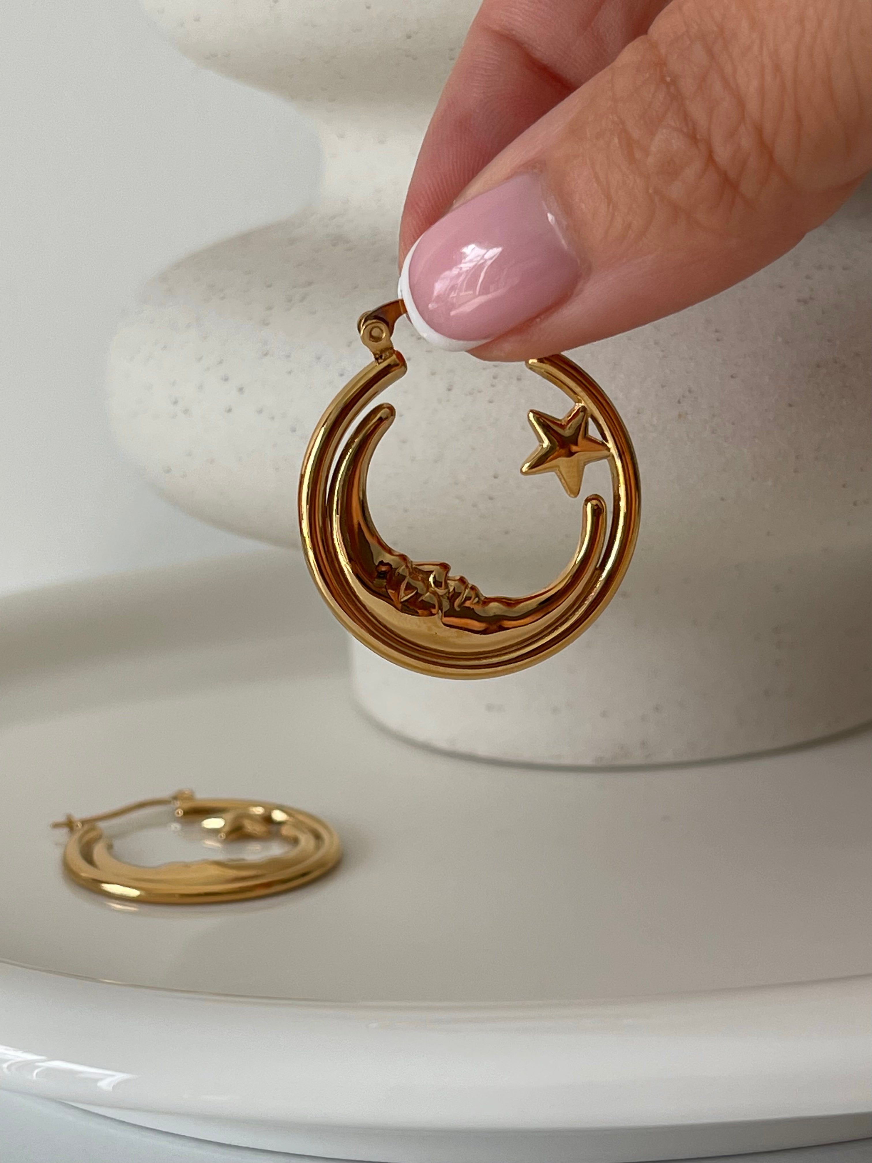 Boucles d’oreilles Luna