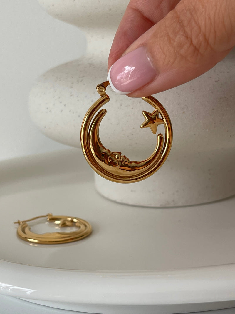 Boucles d’oreilles Luna