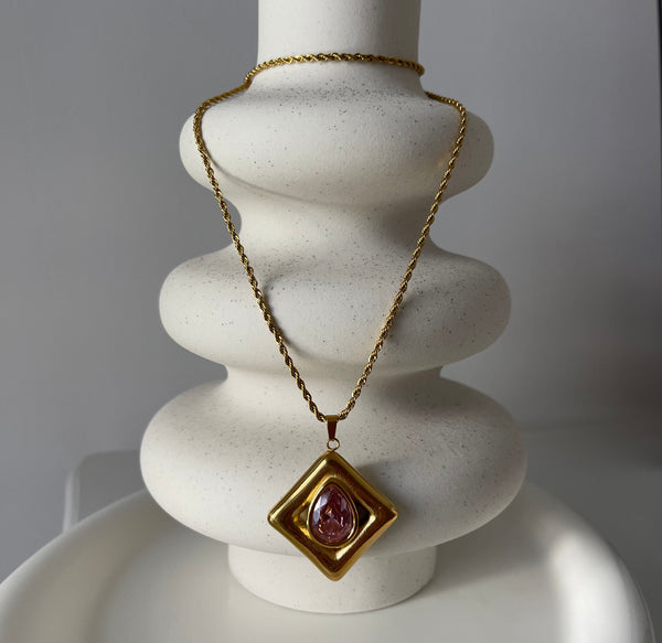 Collier Prisma Rose
