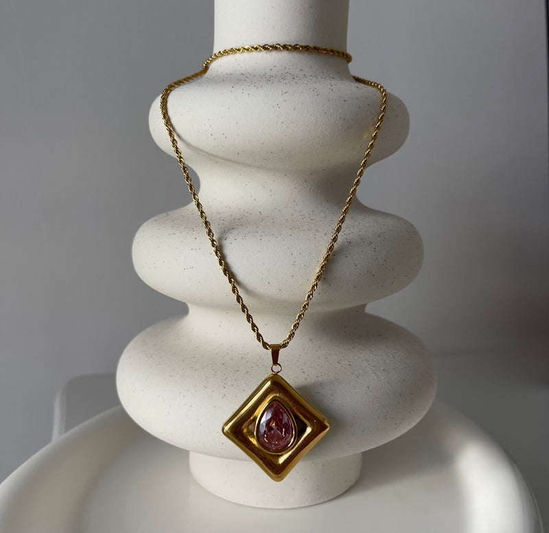 Collier Prisma Rose
