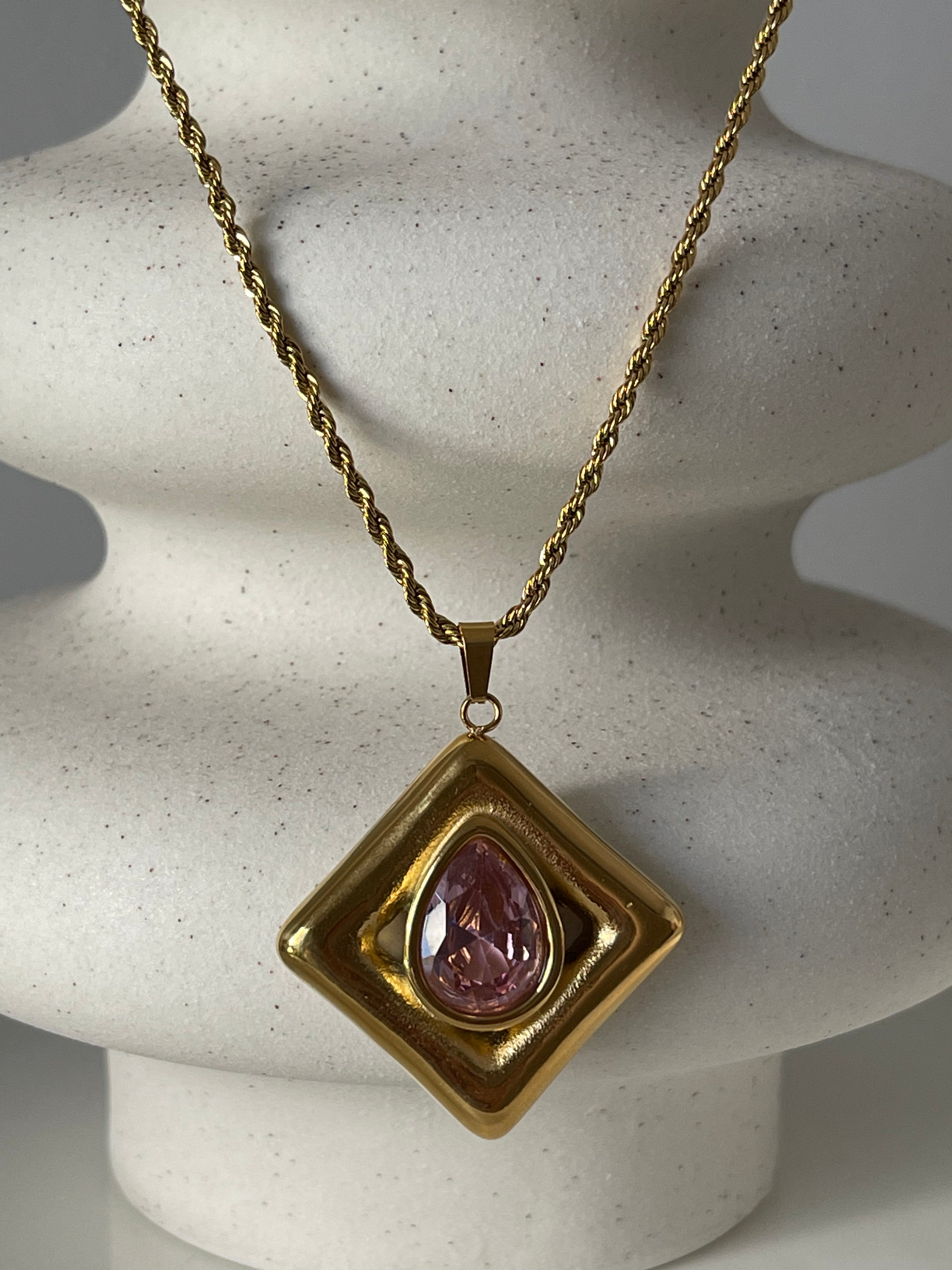 Collier Prisma Rose