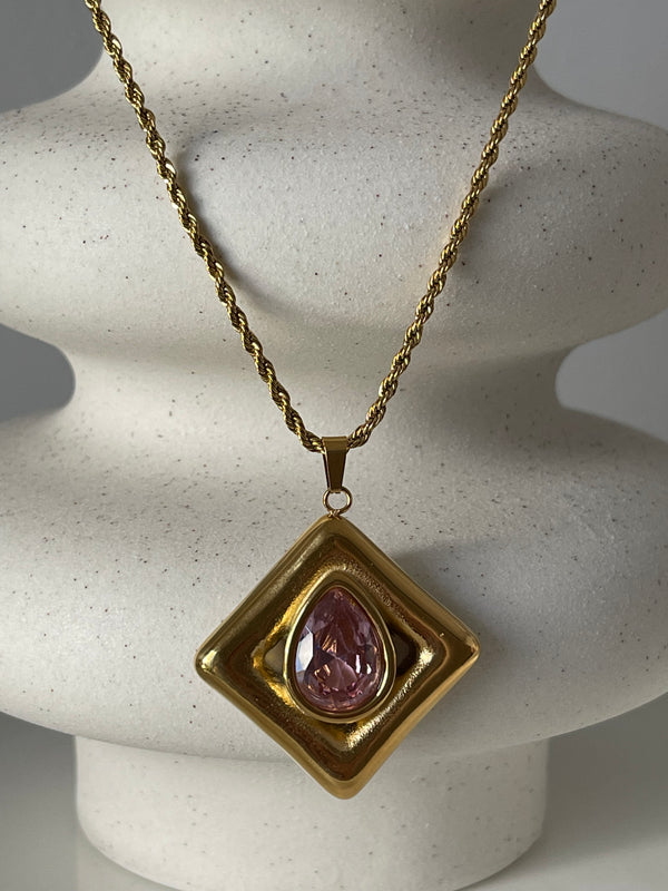 Collier Prisma Rose