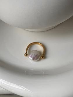 Bague Mila – Acier inoxydable doré pour femme