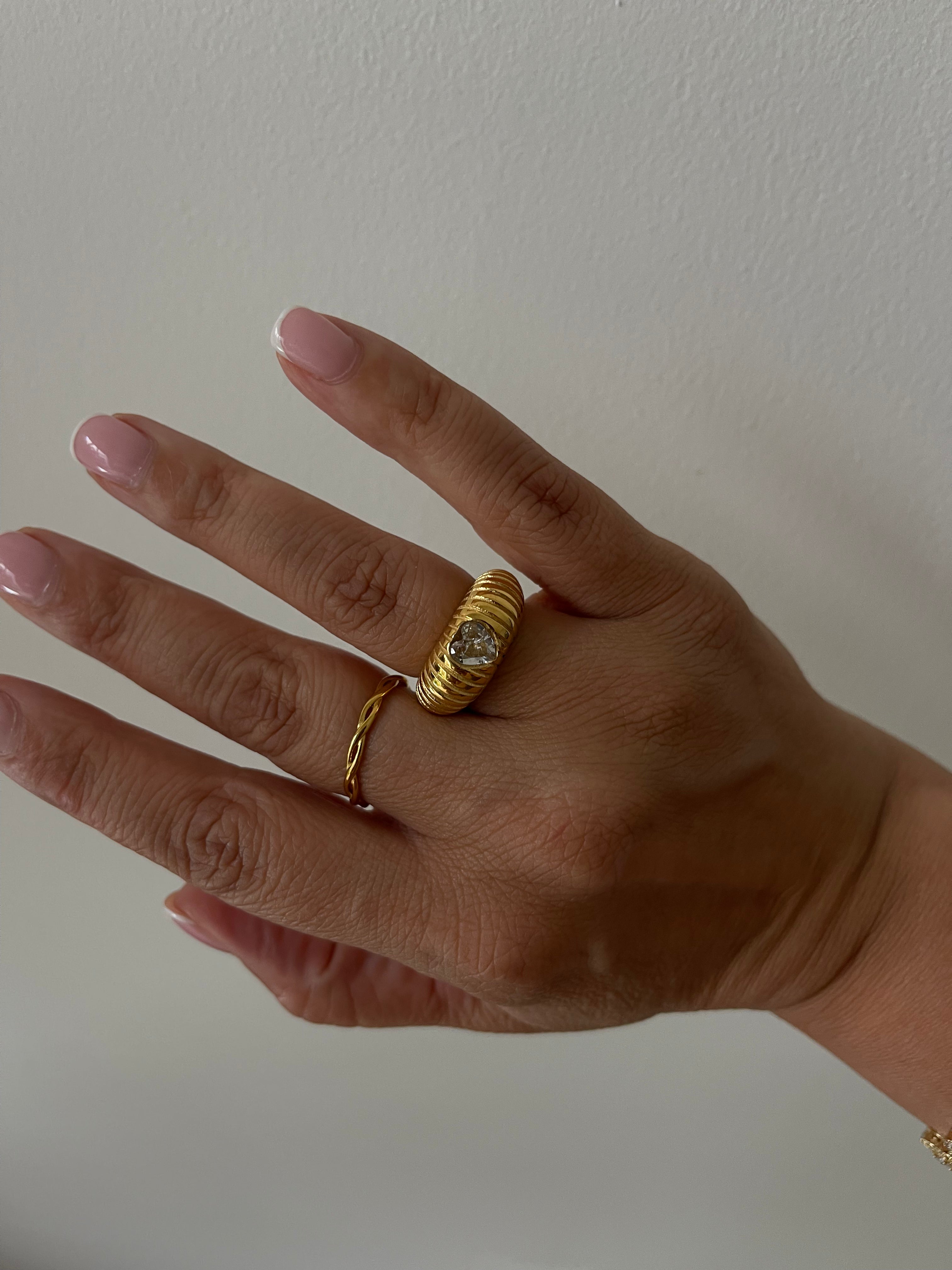 Bague Love Gold