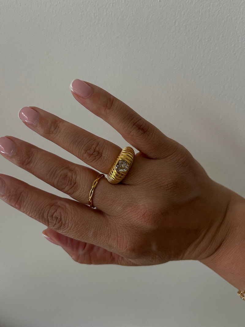 Bague Love Gold